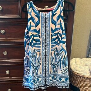 Lilly Pulitzer pink & blue romper